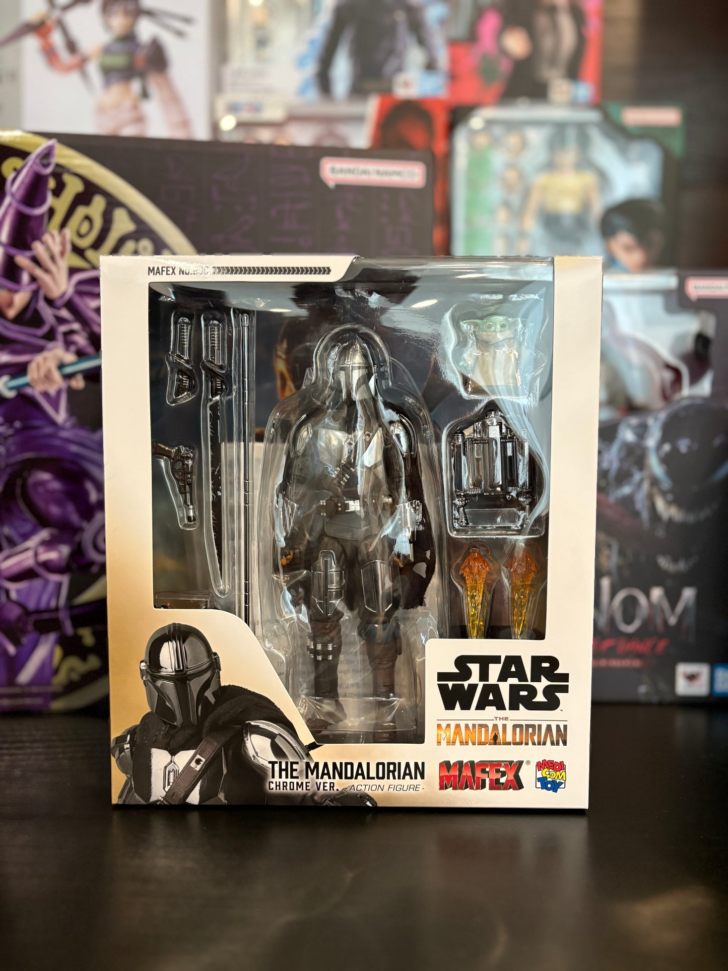 MAFEX No.256 THE MANDALORIAN CHROME Ver. STAR WARS on