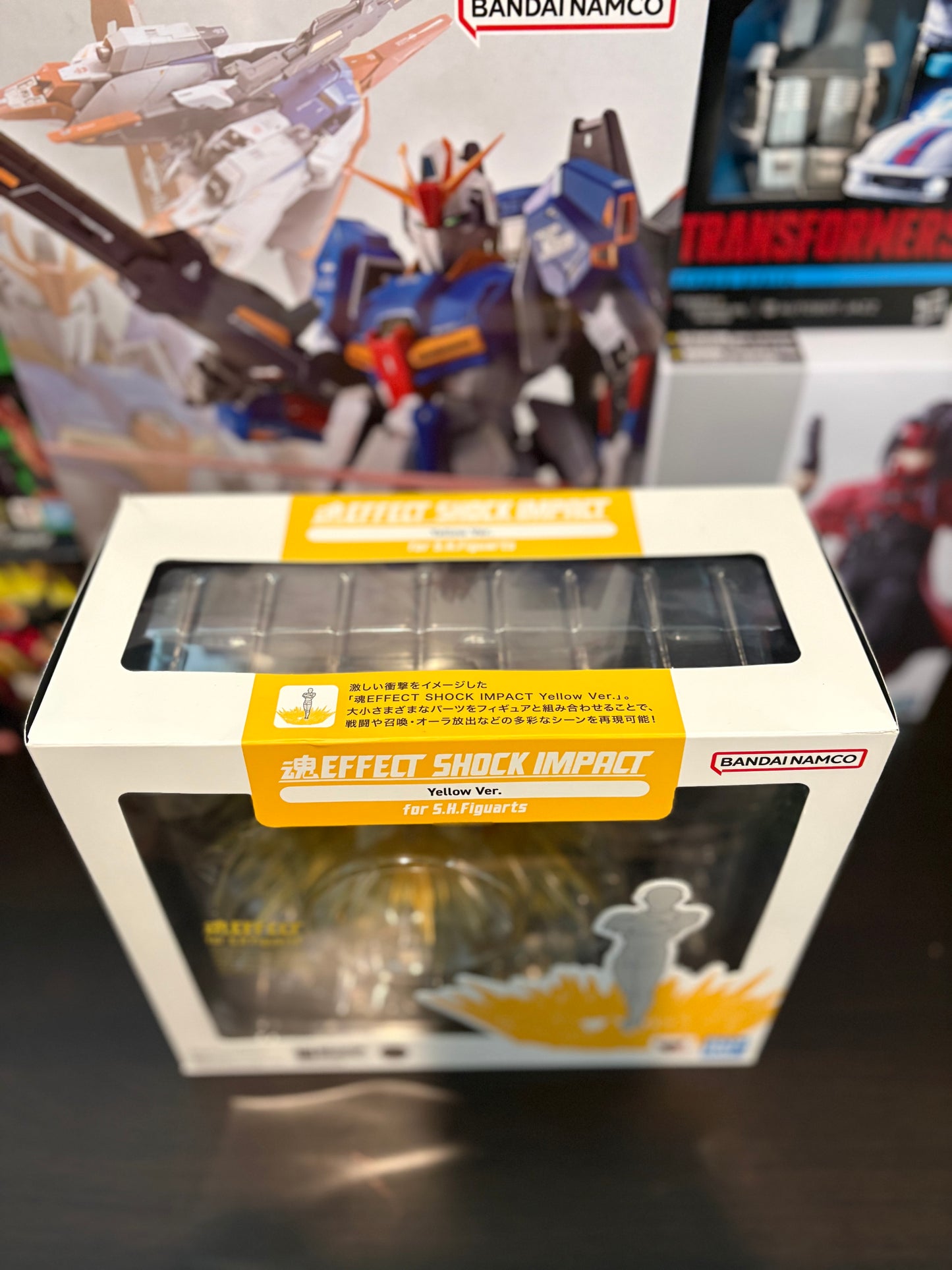 Shock Impact Effect Yellow Version For S.H. Figuarts Bandai Tamashii