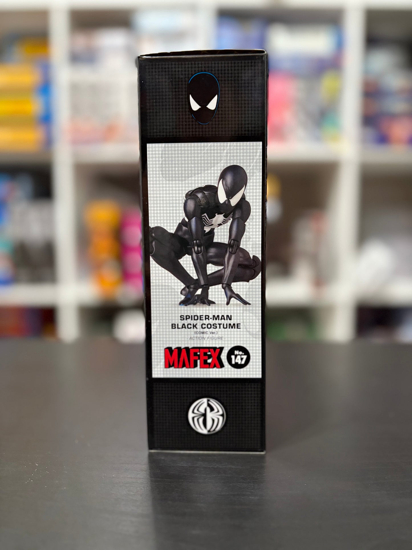 MAFEX No.147 Spider-Man Black Costume (Comic Ver.) by Medicom