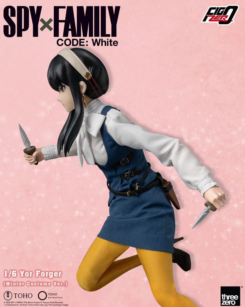 Spy x Family Code: White Yor Forger Winter Costume Version 1:6 Scale FigZero by
Threezero