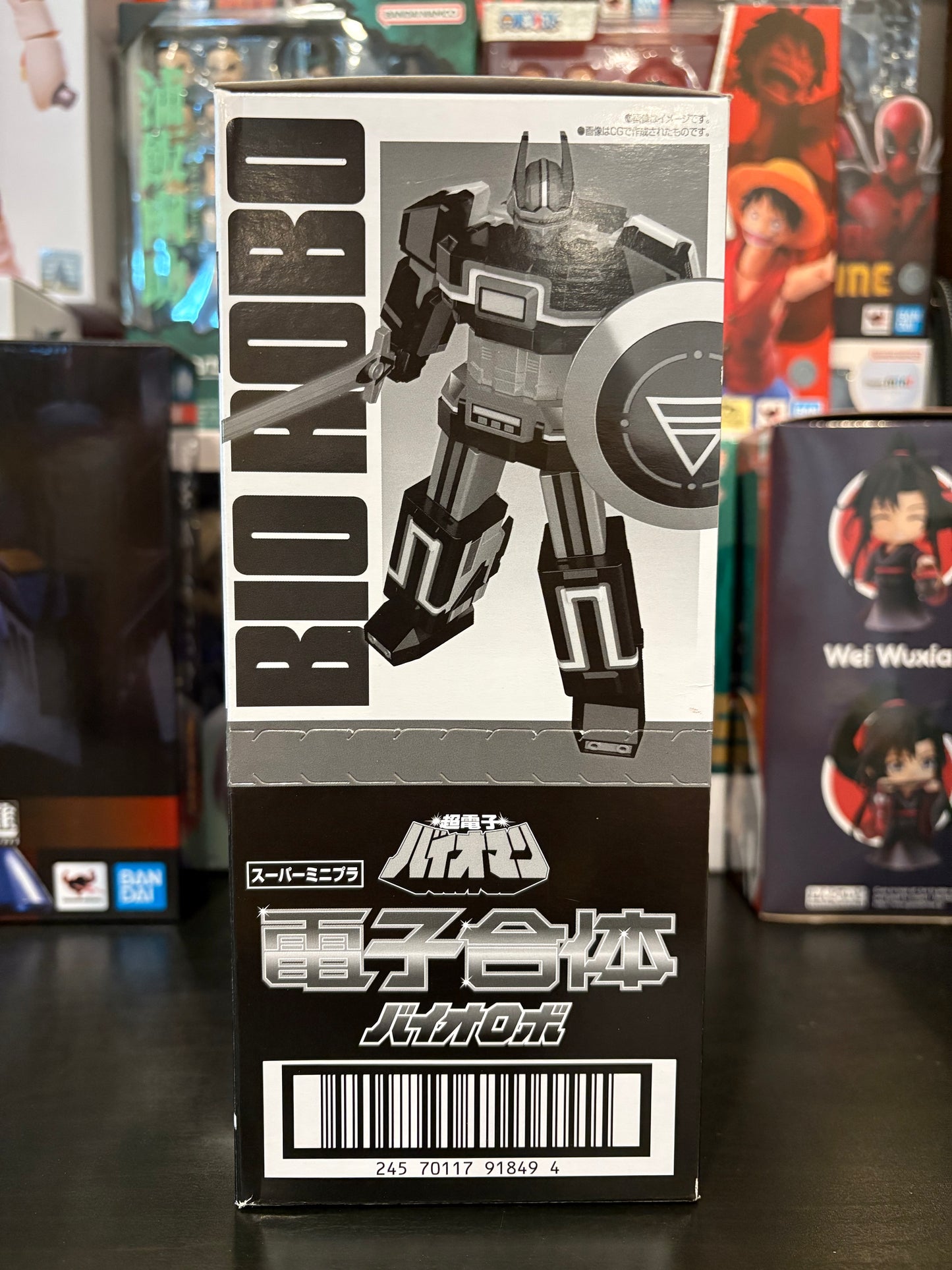 SUPER MINIPLA BIOROBO CHOUDENSHI BIOMAN PREMIUM BANDAI LIMITED REISSUE