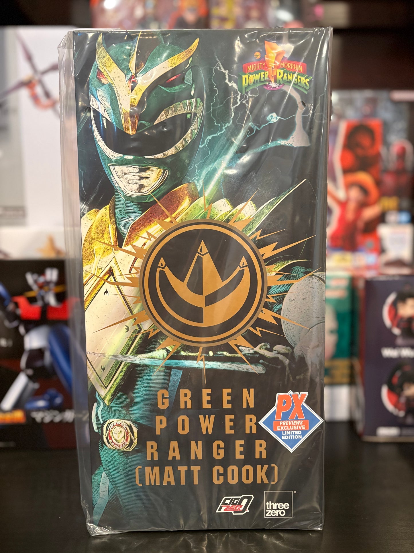 Mighty Morphin Power Rangers Green Ranger Matt Cook FigZero 1:6 Scale Action Figure Previews Exclusive