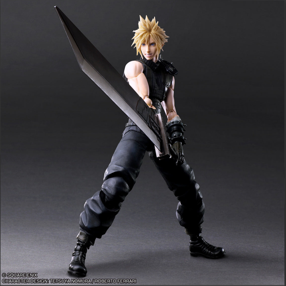 Final Fantasy VII Rebirth Cloud Strife Play Arts Kai Action Figure by Square Enix