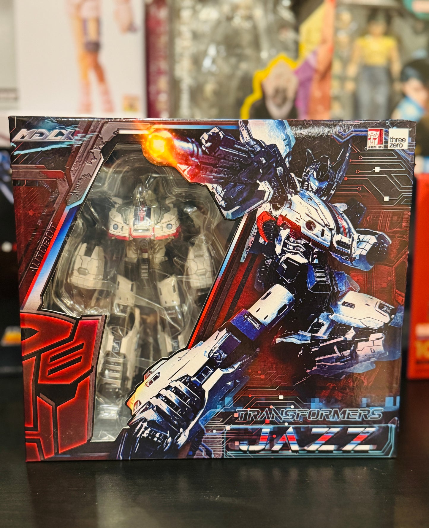ThreeZero Transformers Jazz MDLX Action Figure