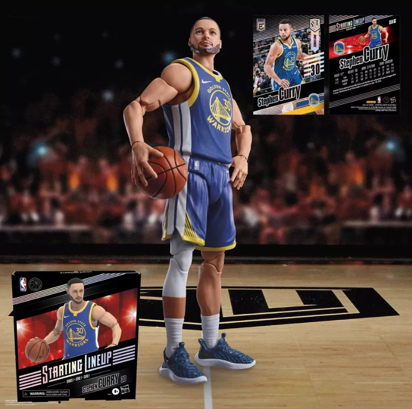 NBA Starting Lineup Series 1 Stephen Curry (Golden State Warriors)