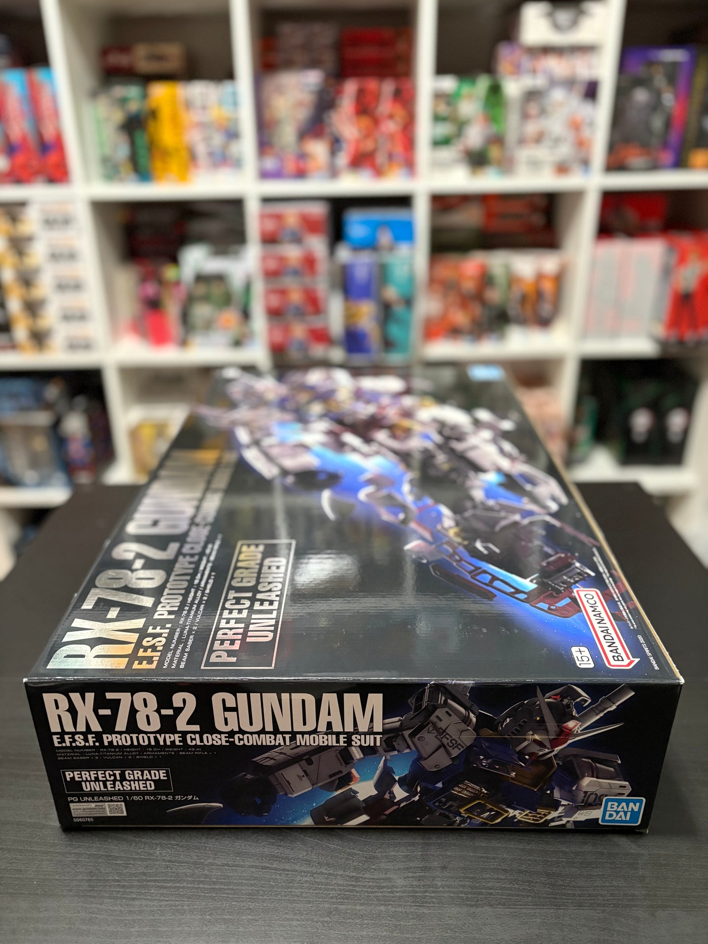 Mobile Suit Gundam PG Unleashed RX-78-2 Gundam 1/60 Scale Model Kit by Bandai
