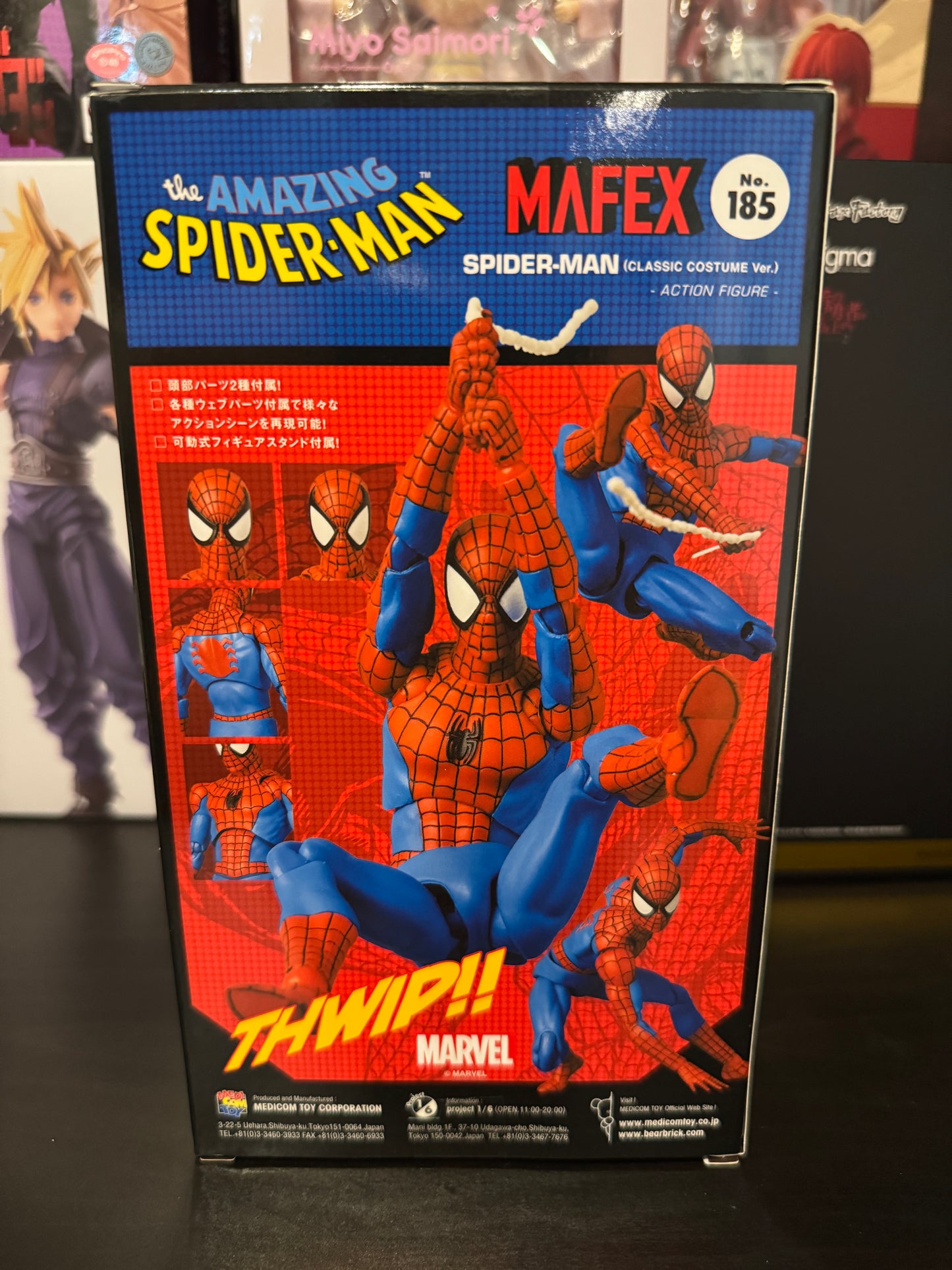 Marvel MAFEX No.185 Spider-Man (Classic Costume Ver.)