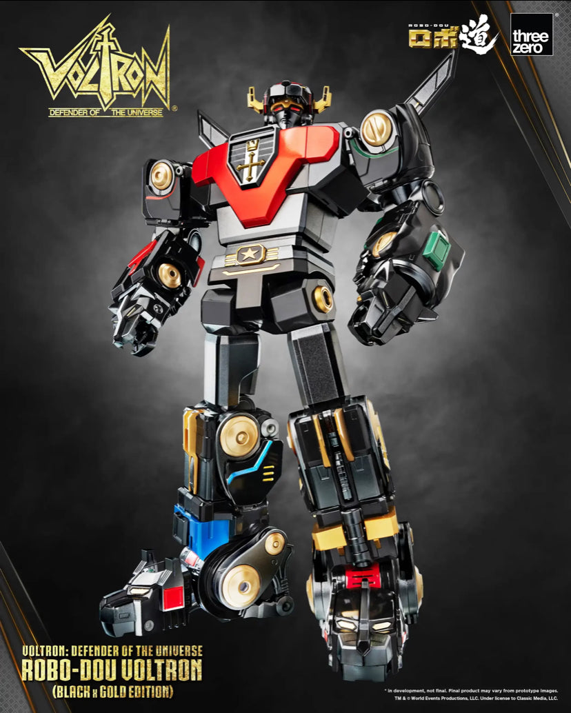 Voltron Black and Gold Edition by Threezero