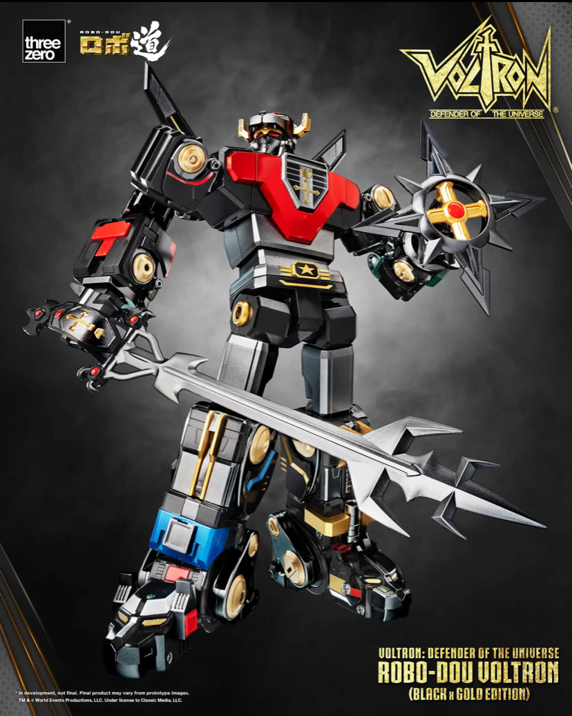 Voltron Black and Gold Edition by Threezero