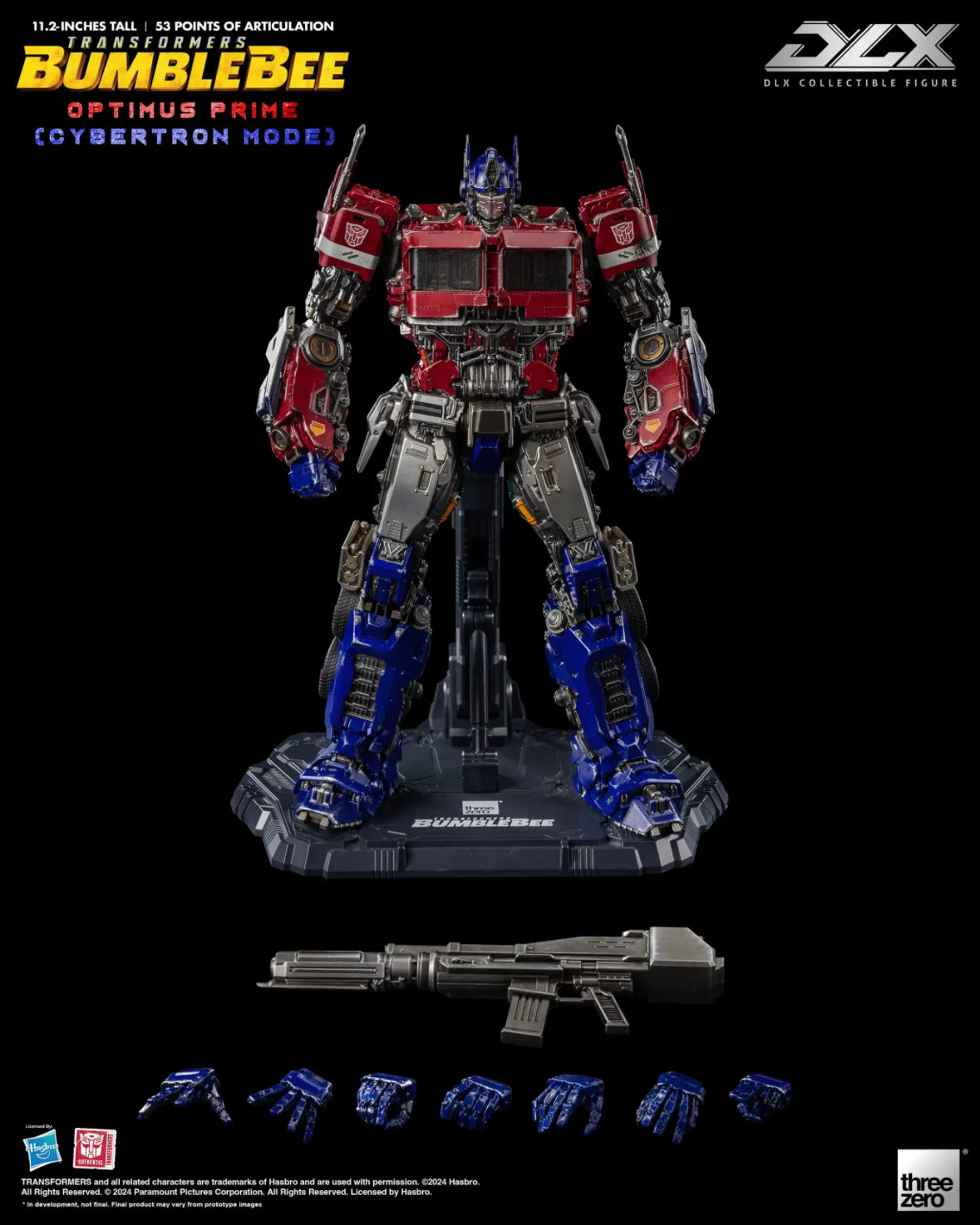 Transformers: Bumblebee Optimus Prime Cybertron Mode DLX by Threezero
