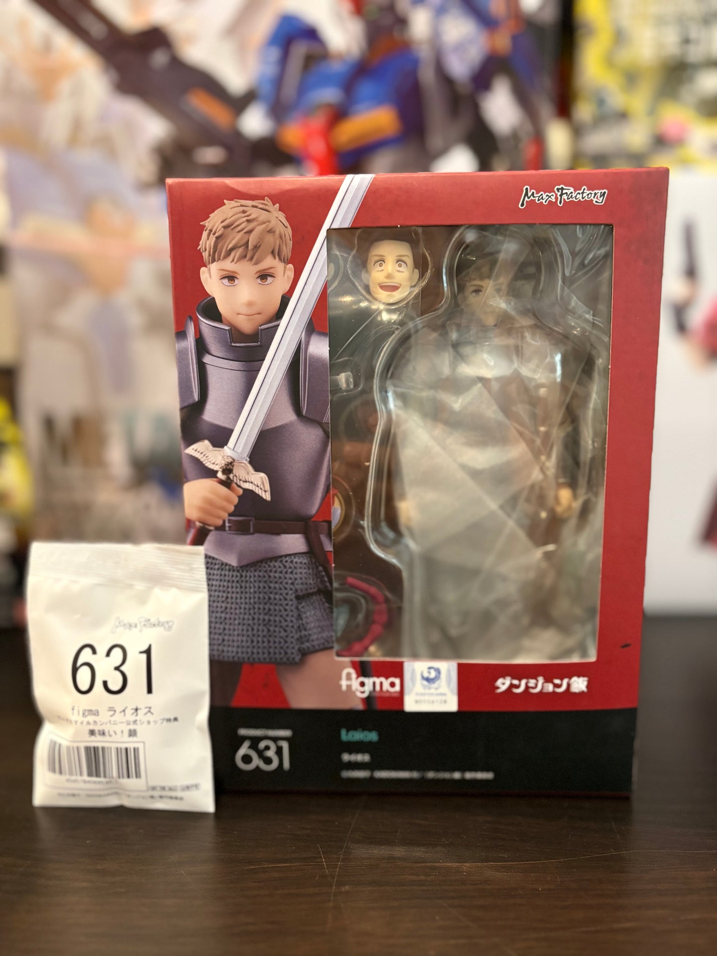 Delicious in Dungeon Figma No.631 Laios *with bonus faceplate by Max Factory
