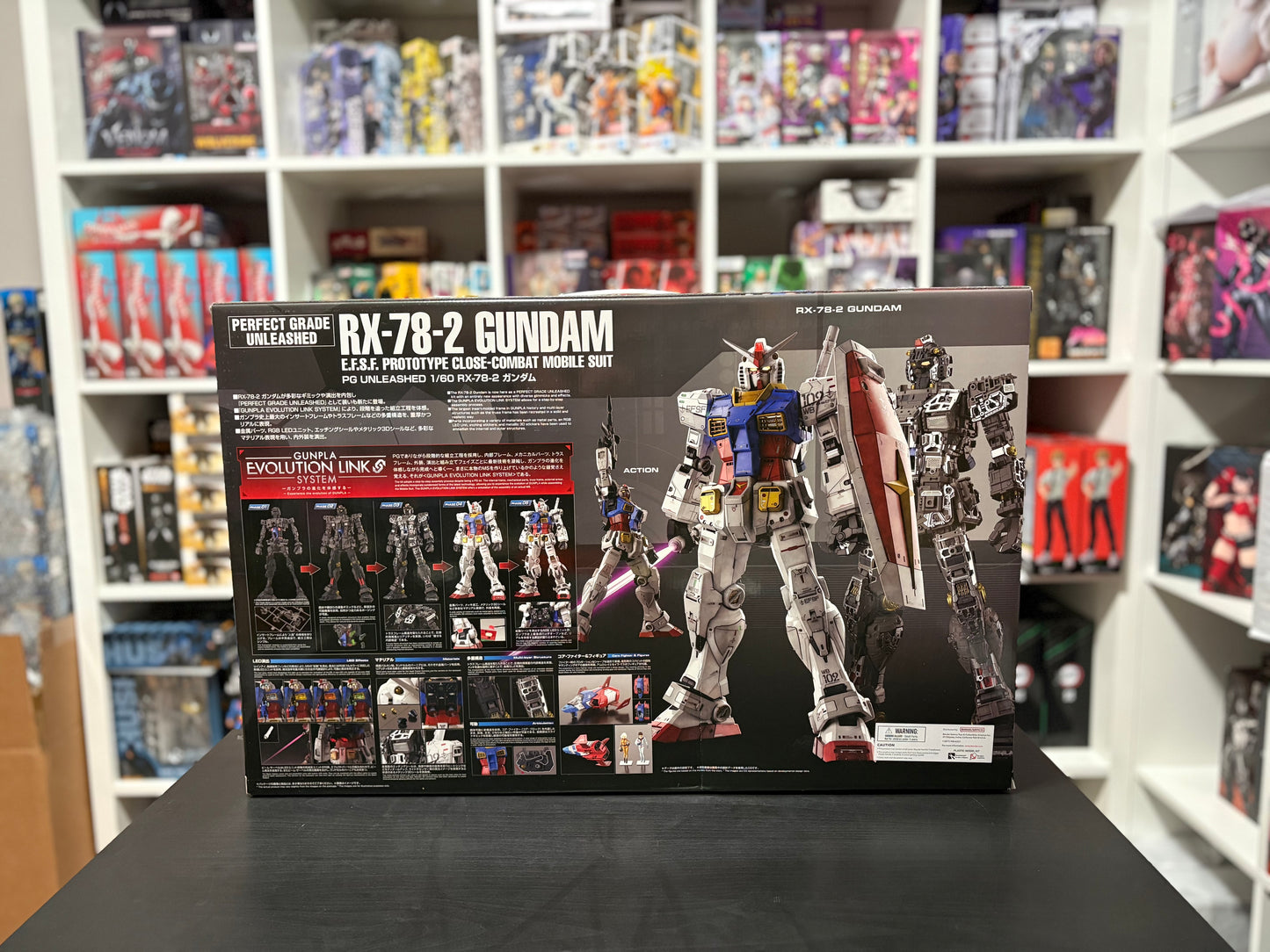 Mobile Suit Gundam PG Unleashed RX-78-2 Gundam 1/60 Scale Model Kit by Bandai