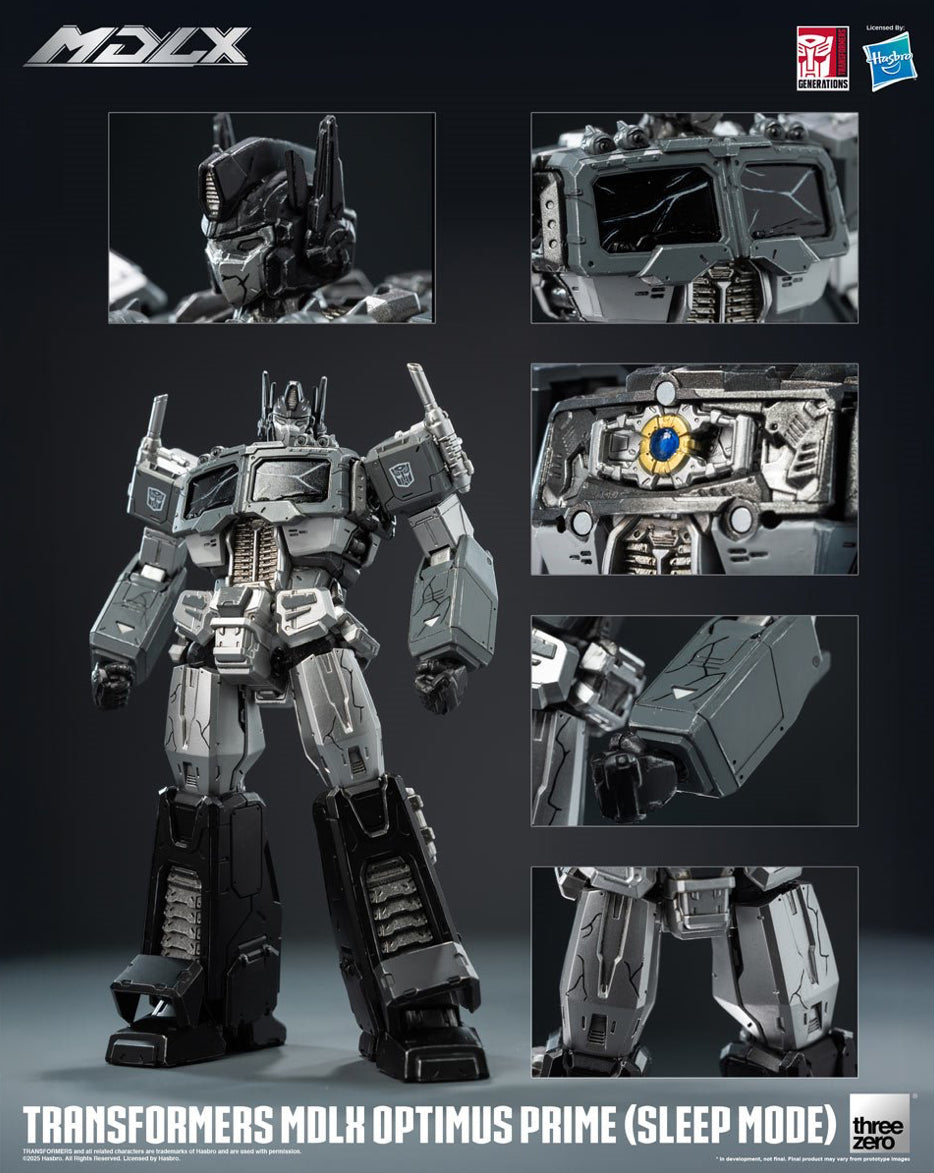 Transformers Optimus Prime Sleep Mode MDLX Action Figure - Exclusive by Threezero