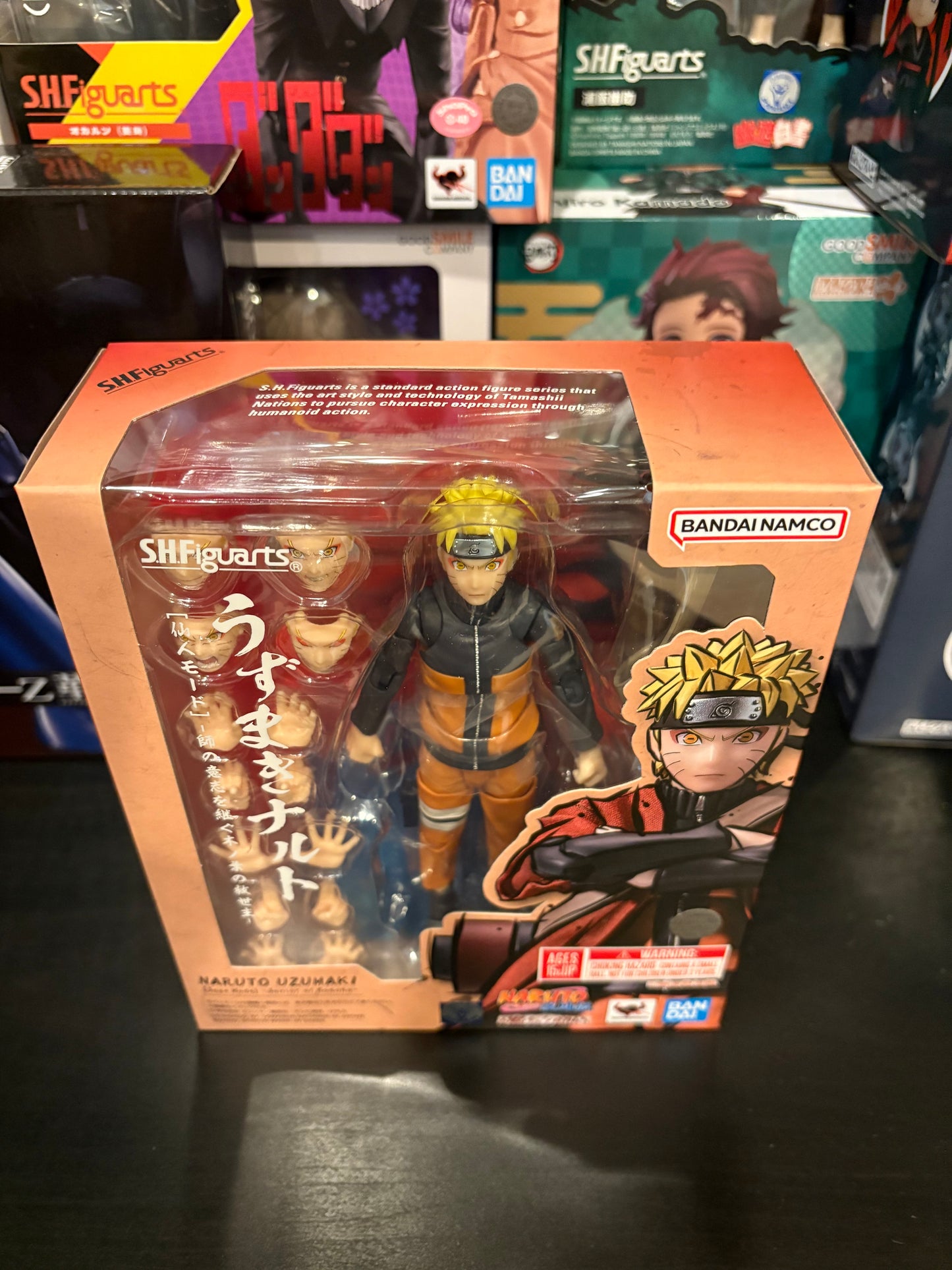 S.H. FIGUARTS NARUTO UZUMAKI SAGE MODE -SAVIOR OF KONOHA-