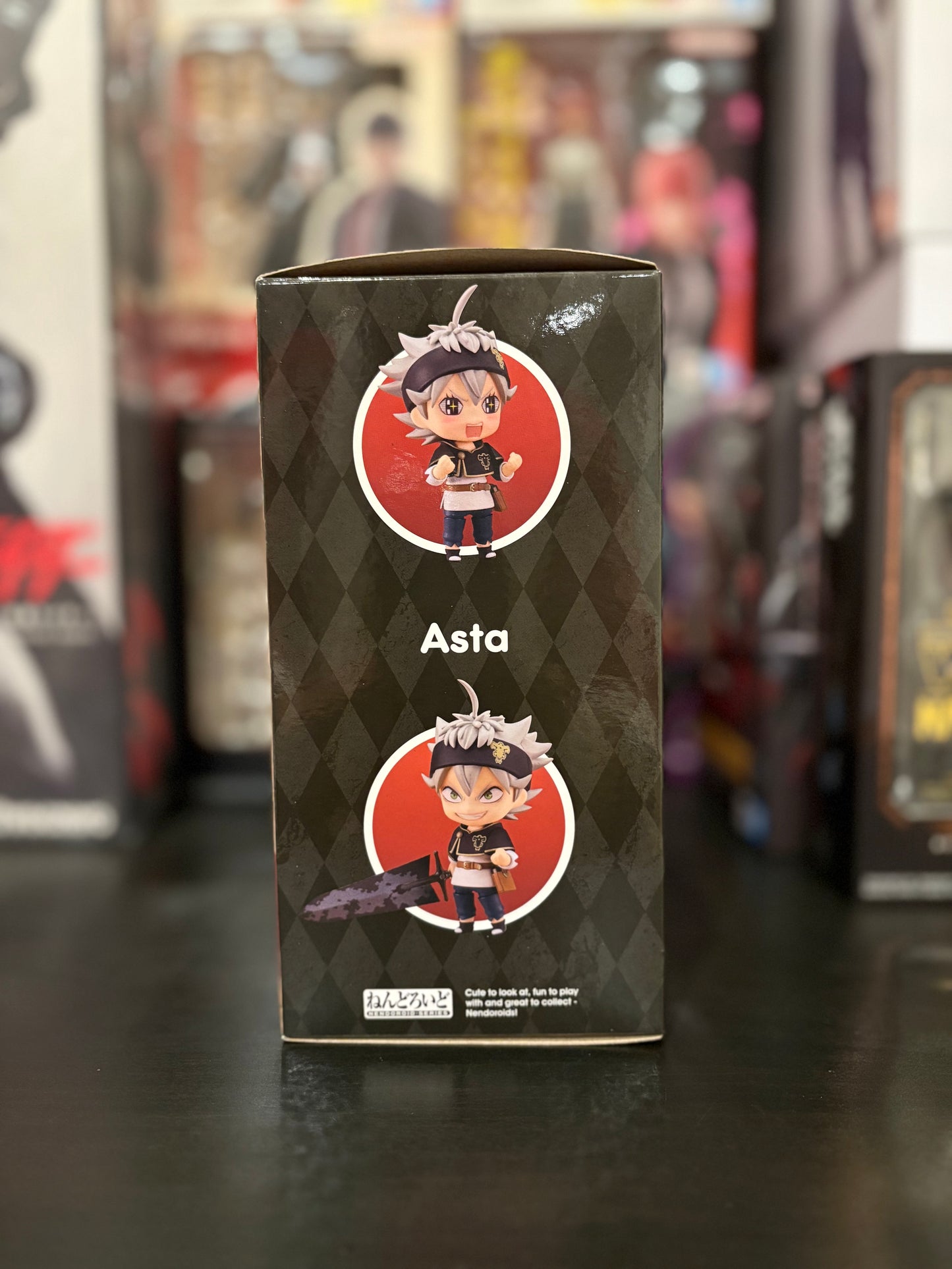 Nendoroid No. 2659 Asta w/Bonus Round Base Black Clover