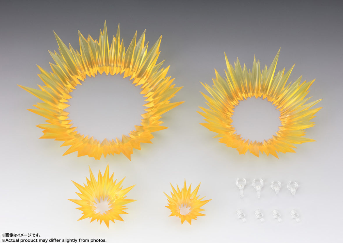 Shock Impact Effect Yellow Version For S.H. Figuarts Bandai Tamashii