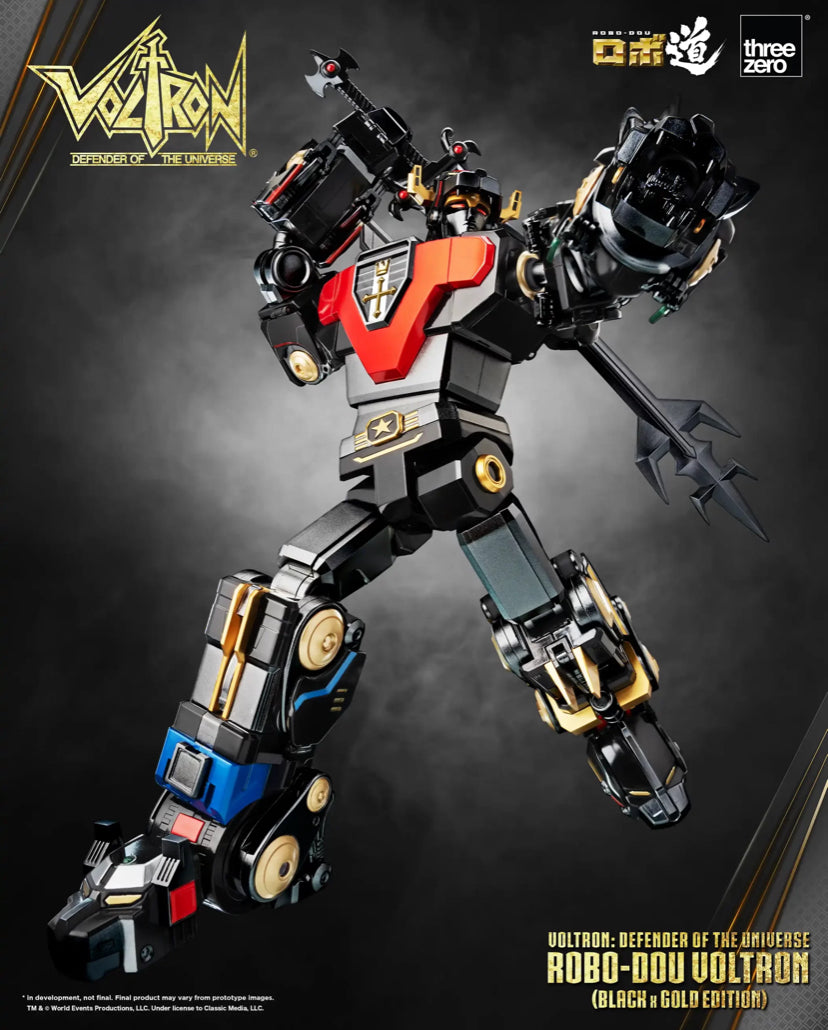 Voltron Black and Gold Edition by Threezero