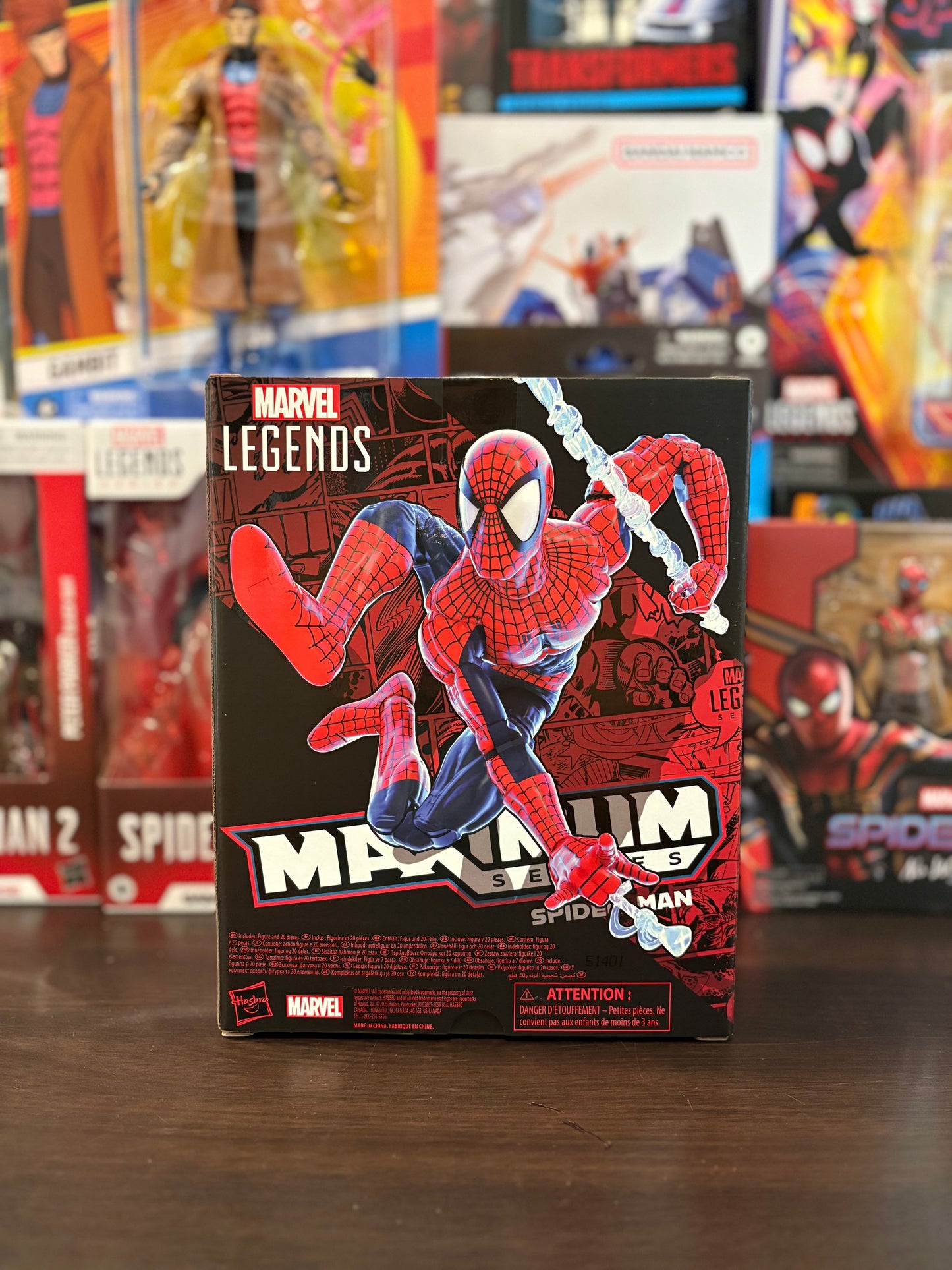 Marvel Legends Maximum Series Spider-man by Hasbro