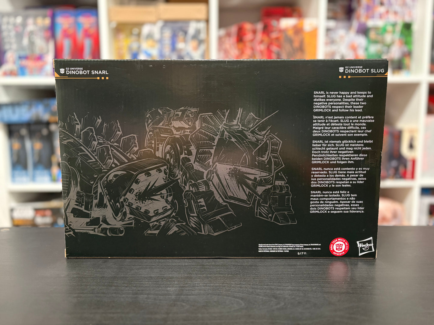 Transformers Generations Selects Age of the Primes Leader Class G2 Universe Dinobots Slug and Snarl by Hasbro