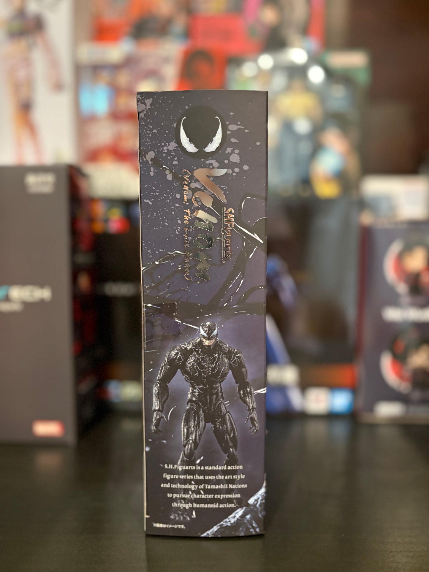 S.H. Figuarts Venom The Last Dance Action Figure By Bandai