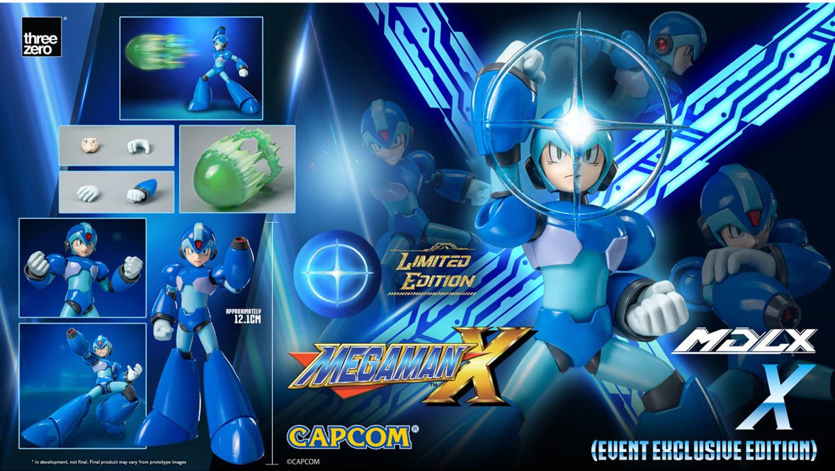 Mega Man X with Victory Effect MDLX Exclusive by
Threezero