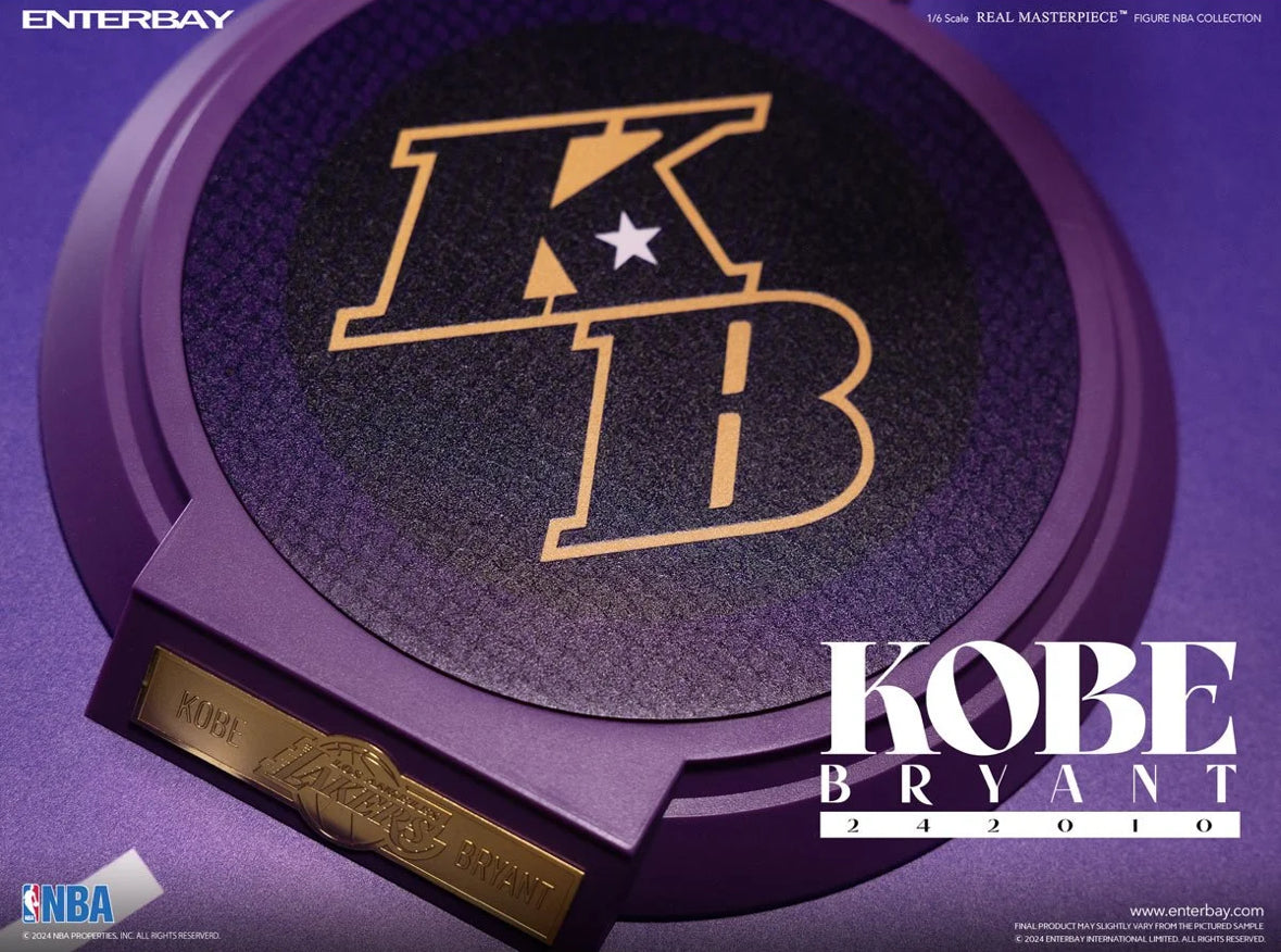 NBA 2010 Champion Los Angeles Lakers Kobe Bryant Real Masterpiece by Enterbay