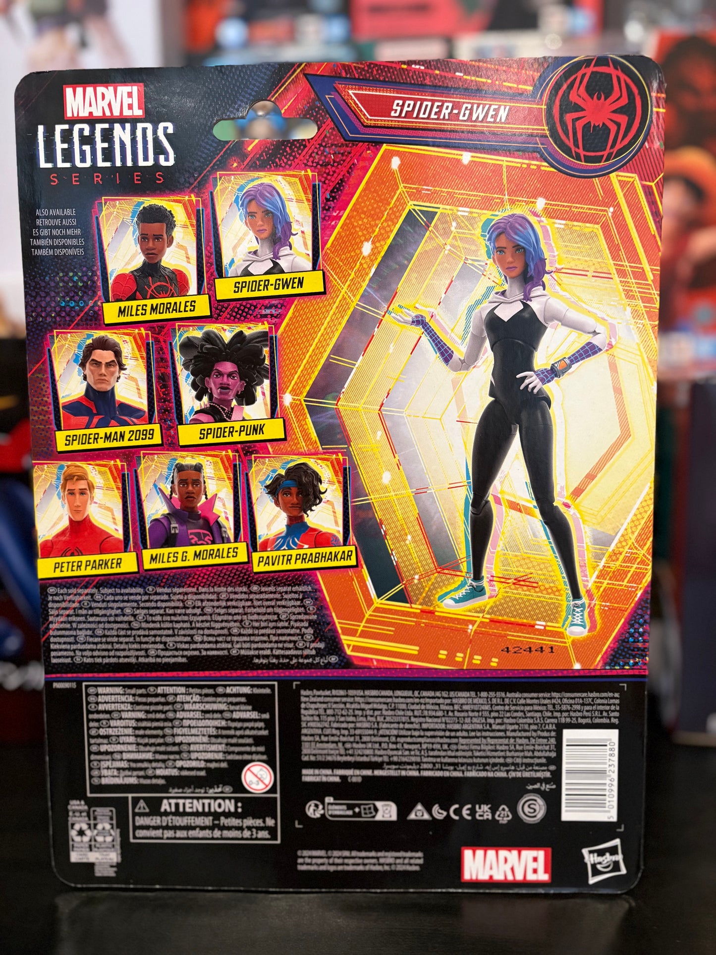 Marvel Legends Spider-Gwen Spider-verse Series Action Figure by Hasbro