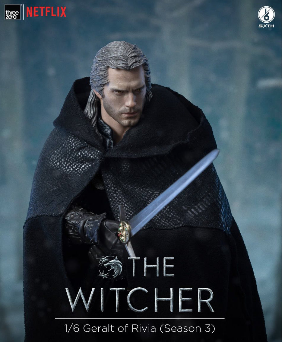 The Witcher Geralt of Rivia Season 3 by Threezero 1/6 Scale Action Figure