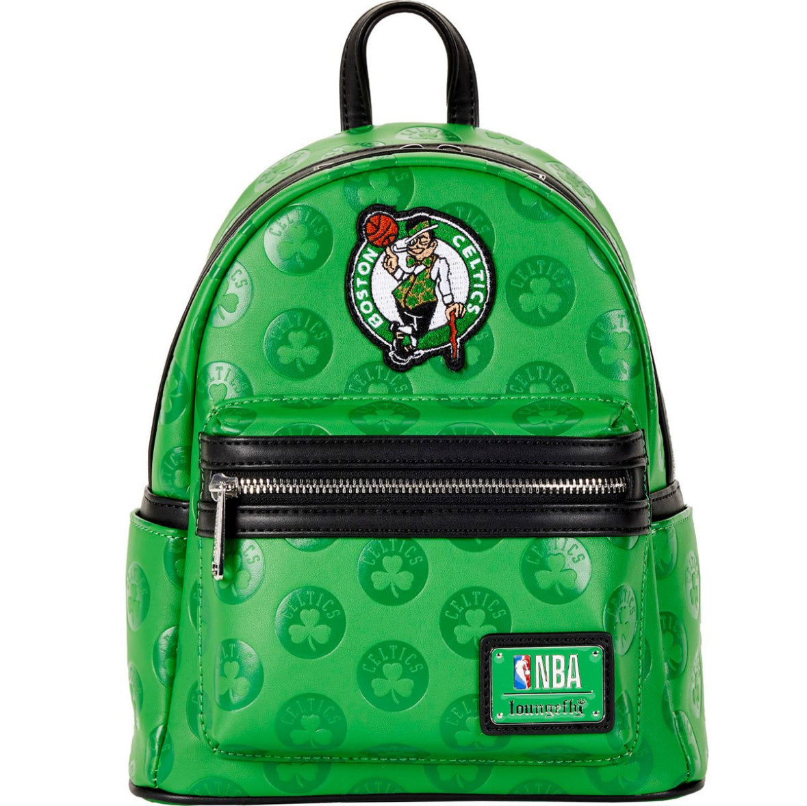 NBA Boston Celtics Debossed Logo Mini Sports Backpack by Loungefly