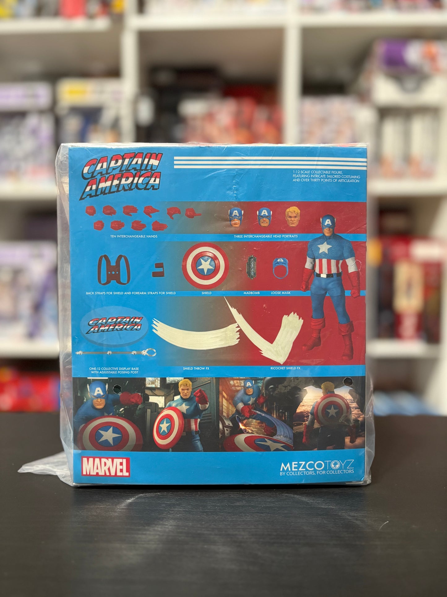 Captain America Marvel Comics One:12 Collective Silver Age by MEZCO TOYZ