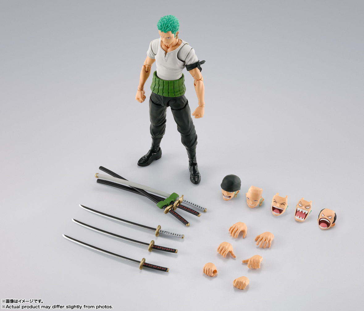 S.H. Figuarts One Piece Roronoa Zoro -Romance Dawn- by Bandai