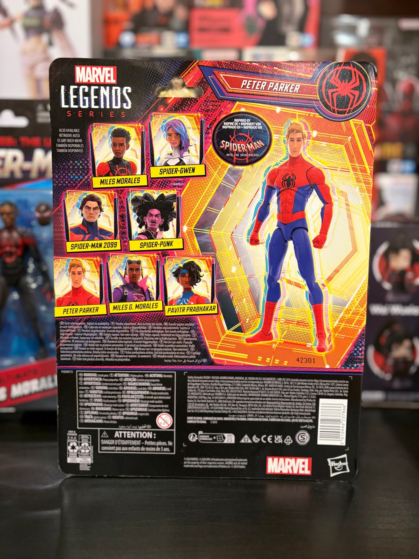 Marvel Legends Series Peter Parker Action Figure by Hasbro
