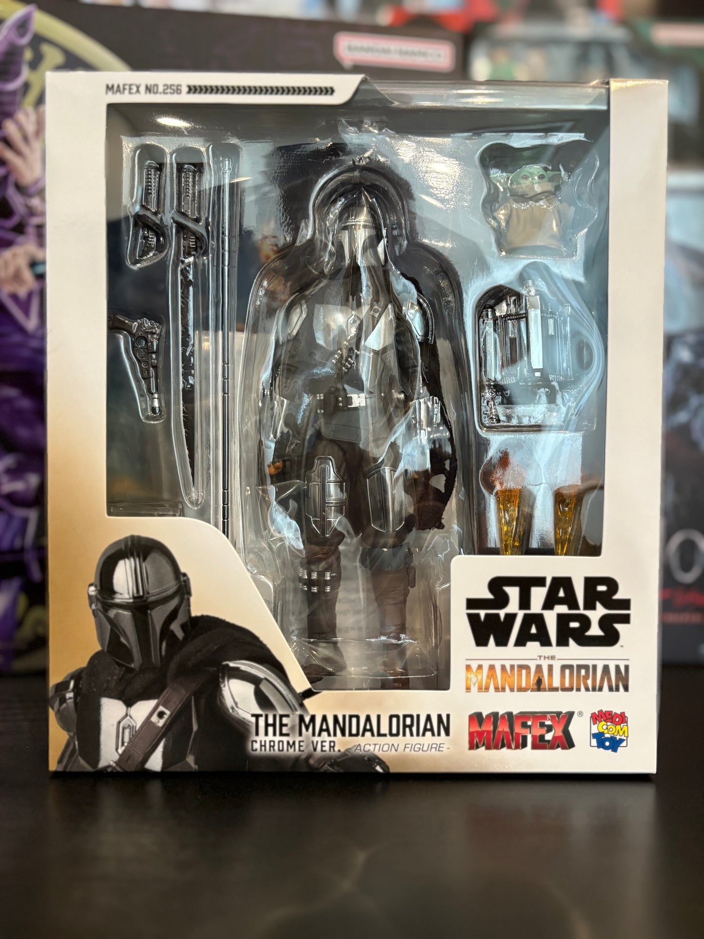 MAFEX No.256 THE MANDALORIAN CHROME Ver. STAR WARS on