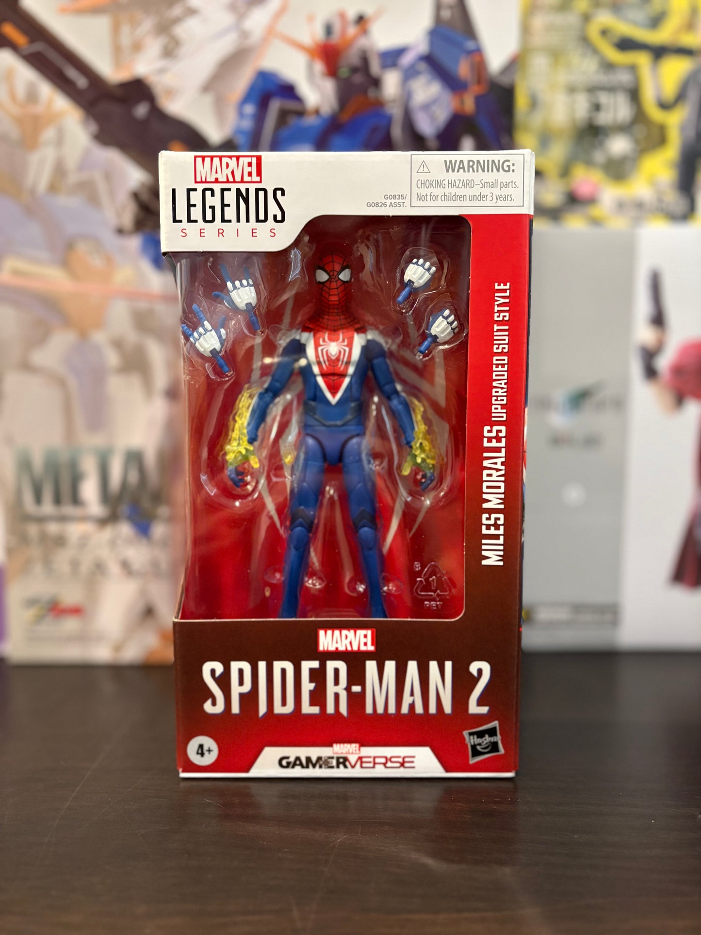 Marvel Legends Spider-Man 2 Gamerverse Miles Morales Upgraded Suit by Hasbro