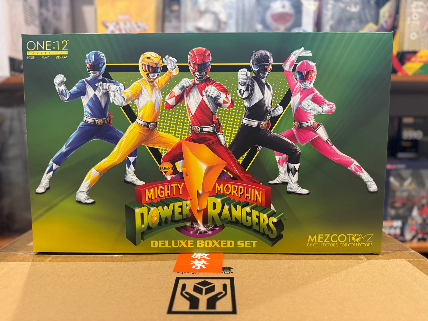 Mezco Toyz One:12 Collective Mighty Morphin' Power Rangers Deluxe Boxed Set