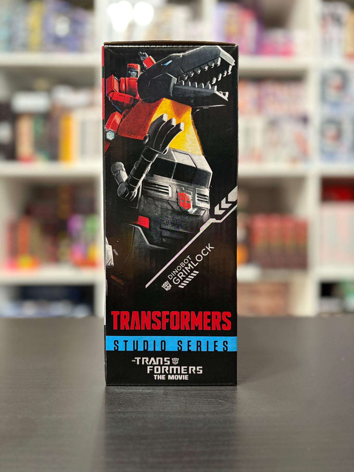 Transformers: The Movie Studio Series Leader Class Dinobot Grimlock and Autobot Wheelie by Hasbro