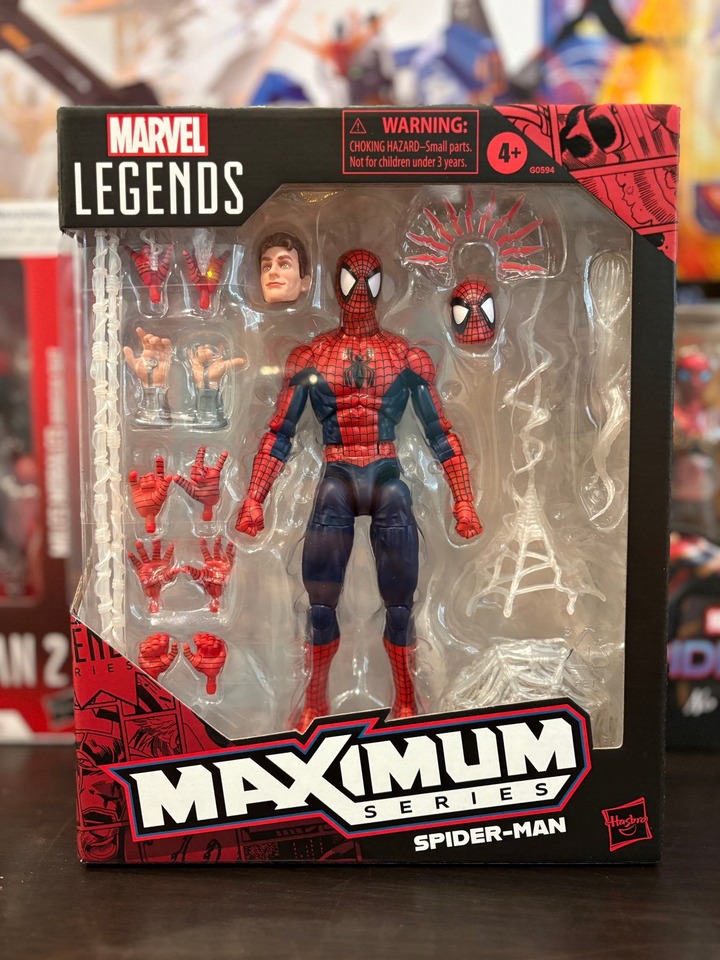 Marvel Legends Maximum Series Spider-man by Hasbro