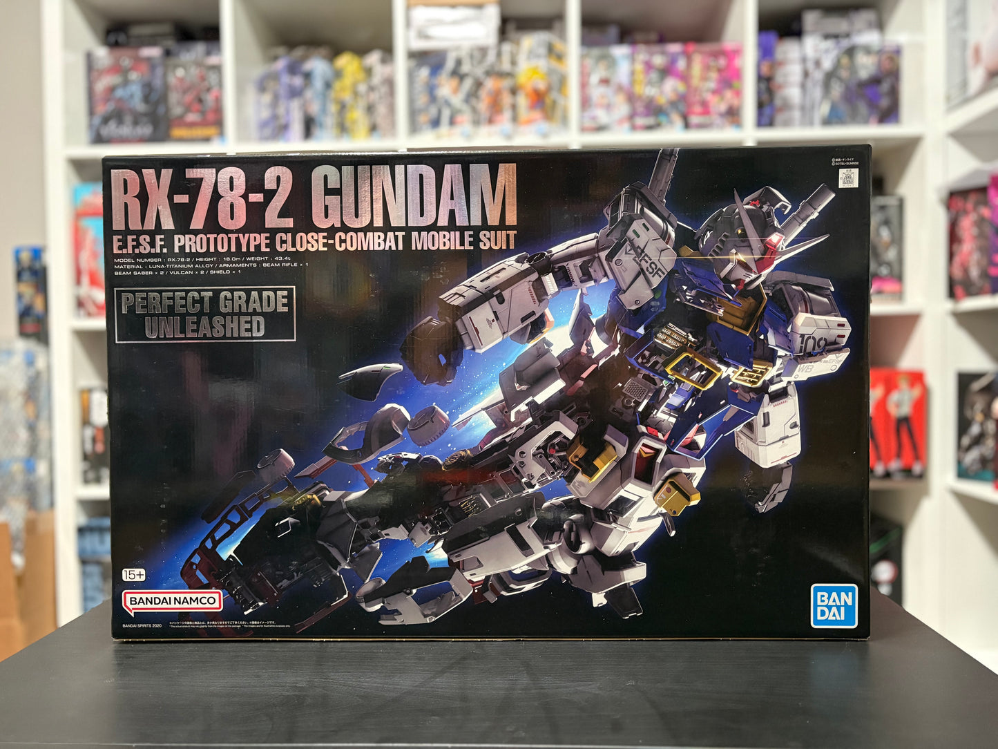 Mobile Suit Gundam PG Unleashed RX-78-2 Gundam 1/60 Scale Model Kit by Bandai