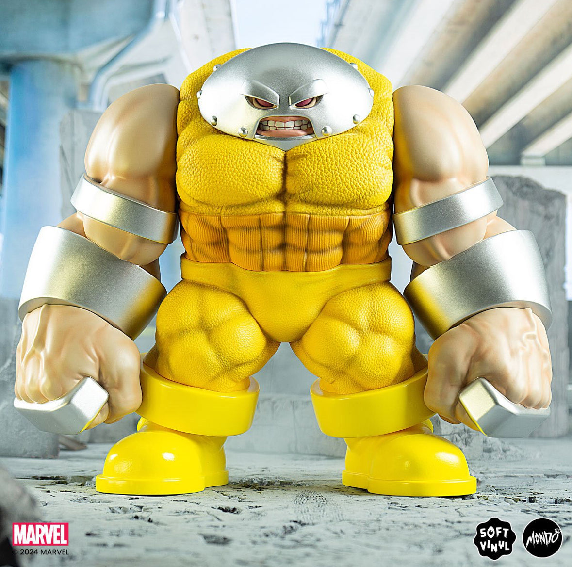 Juggernaut Prisoner Yellow Variant X-Men Soft Vinyl 12-Inch Figure