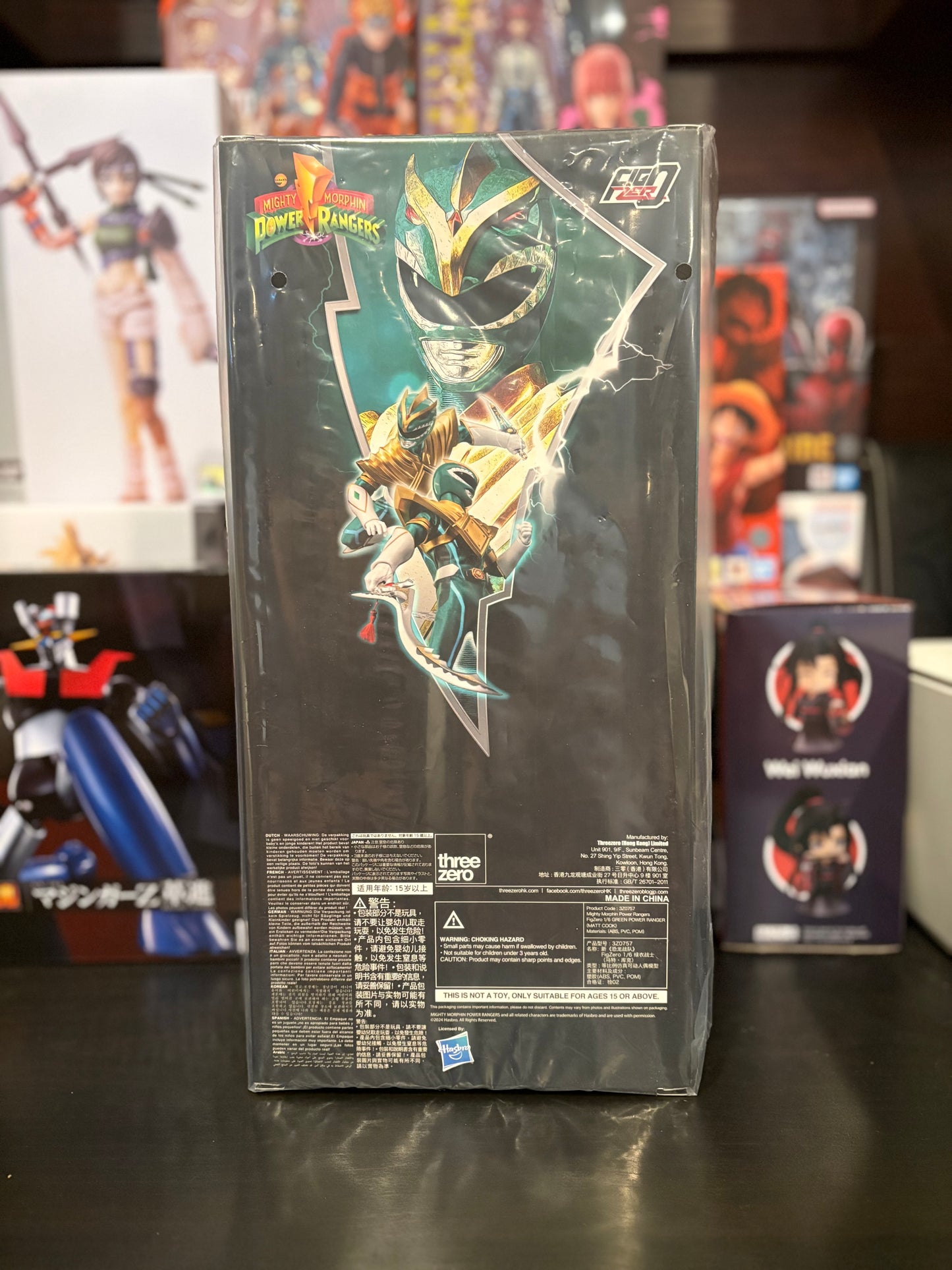 Mighty Morphin Power Rangers Green Ranger Matt Cook FigZero 1:6 Scale Action Figure Previews Exclusive