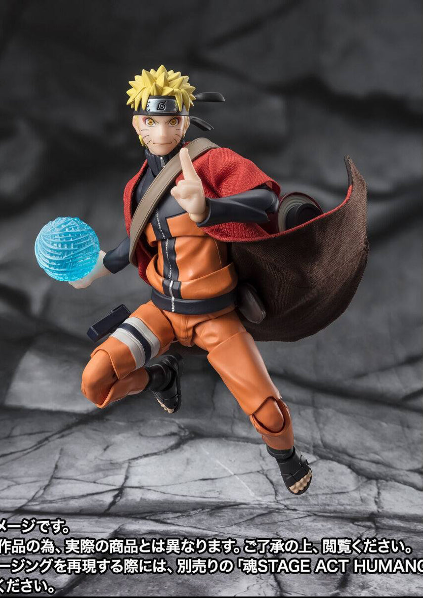 S.H. FIGUARTS NARUTO UZUMAKI SAGE MODE -SAVIOR OF KONOHA-