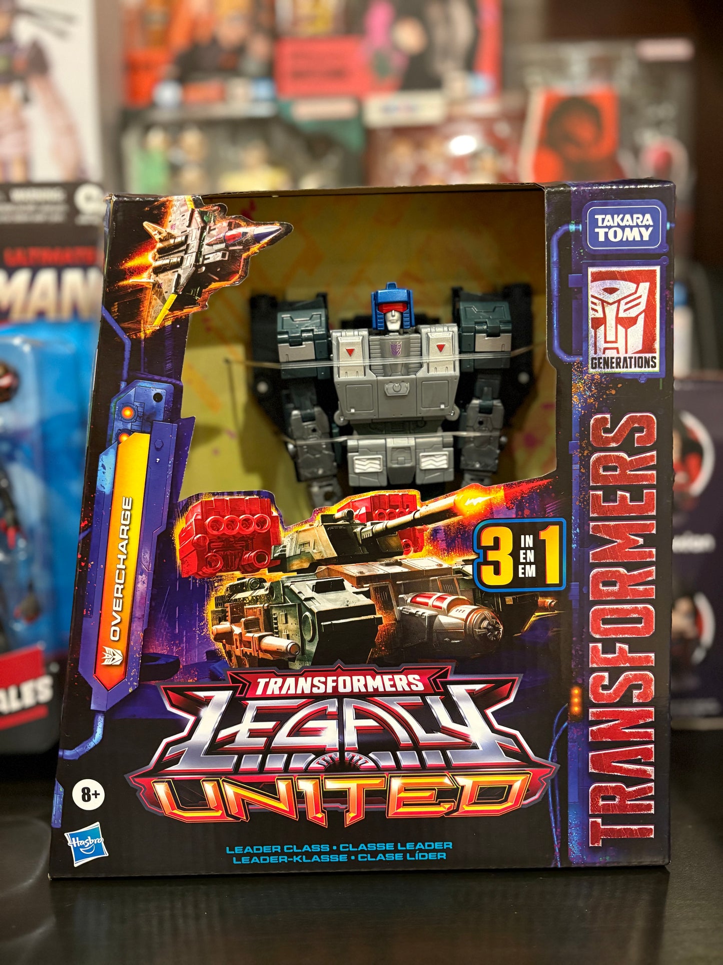 Transformers Legacy United Leader Class Overcharge by Hasbro