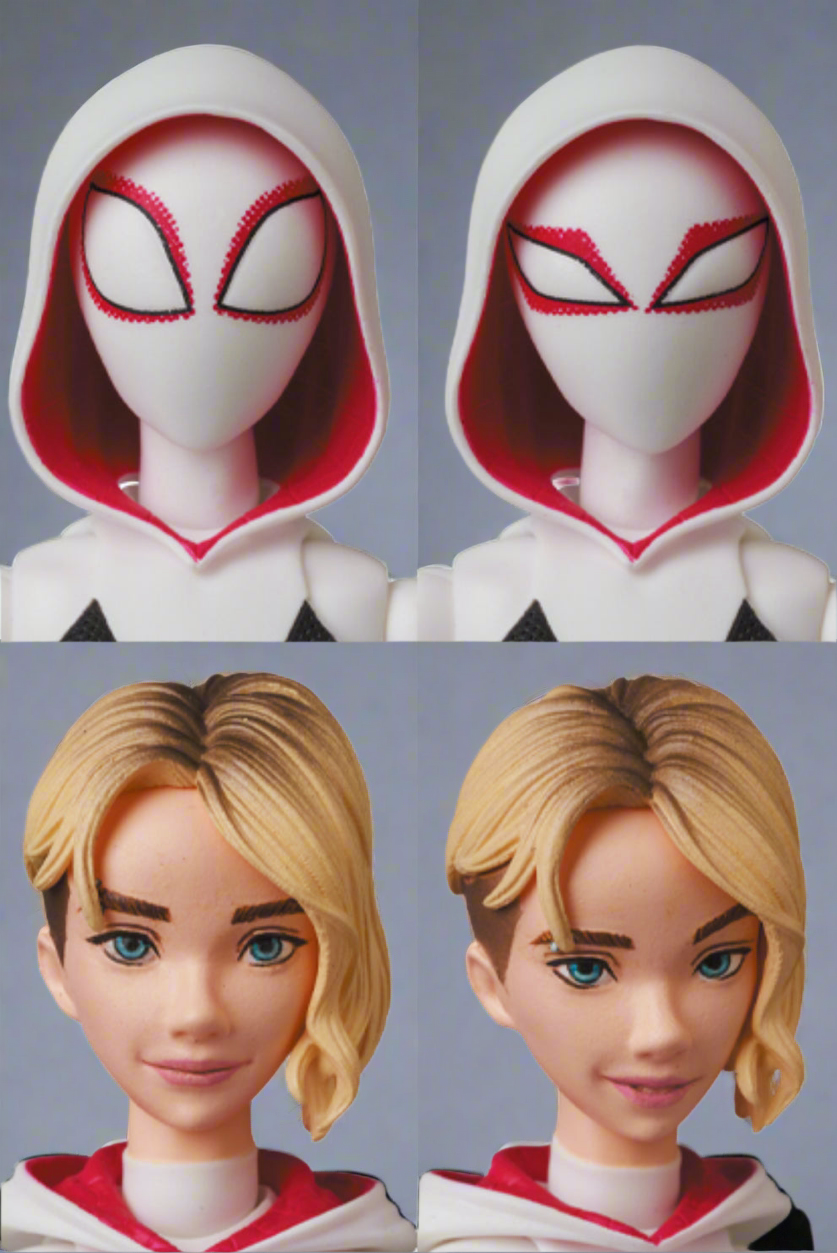 MAFEX No.134 Spider-Gwen & Spider-Ham Spider-Man: Into The Spider-Verse