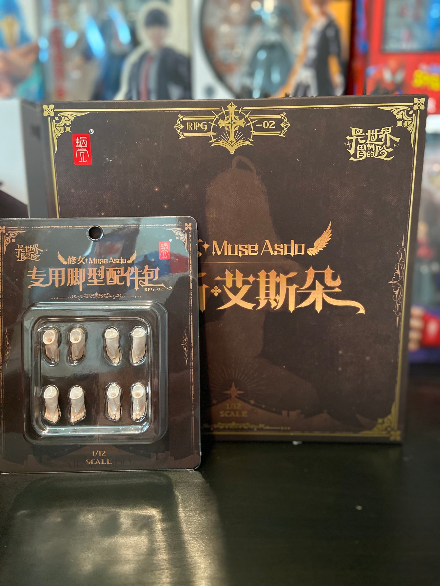 1/12 RPG-02 Sister-Muse Asdo with Feet Accessory Set
by Snail Shell