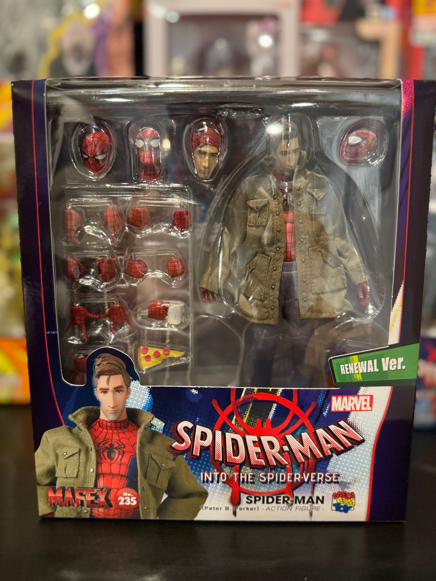 MAFEX No. 235 Spider-Man Peter B Parker Renewal Medicom