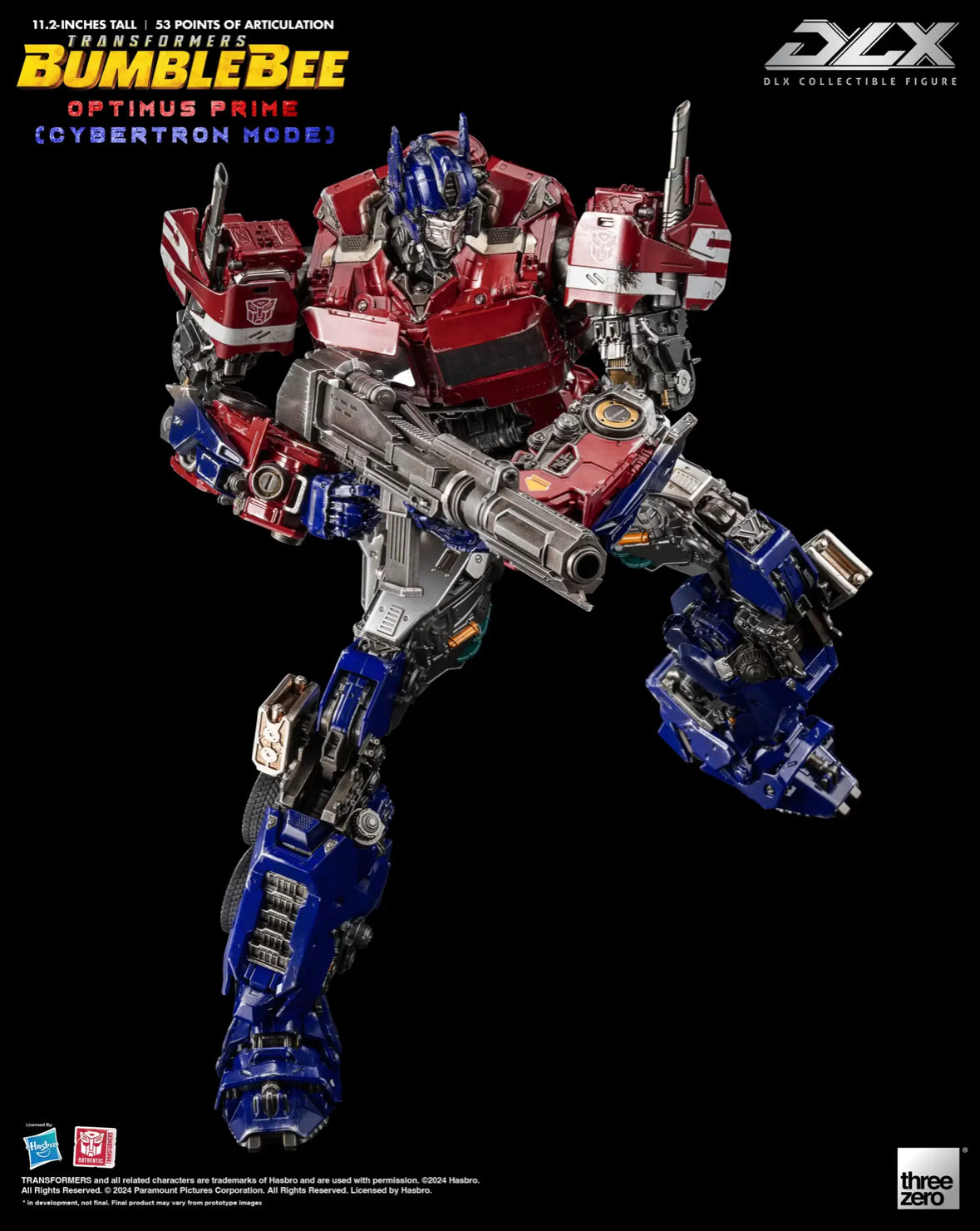 Transformers: Bumblebee Optimus Prime Cybertron Mode DLX by Threezero
