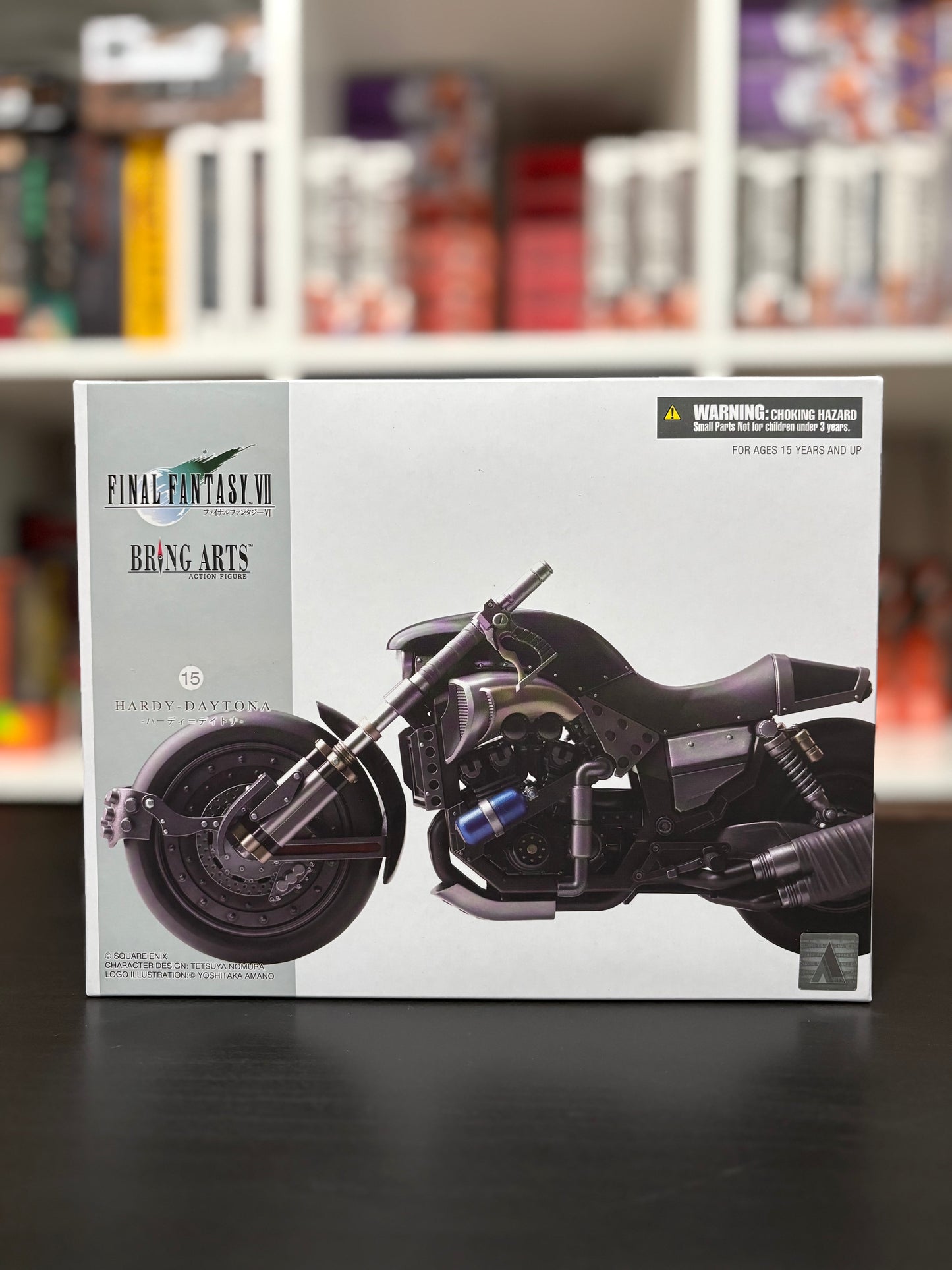 Final Fantasy VII Hardy-Daytona Bring Arts Action Figure Accessory by Square-Enix