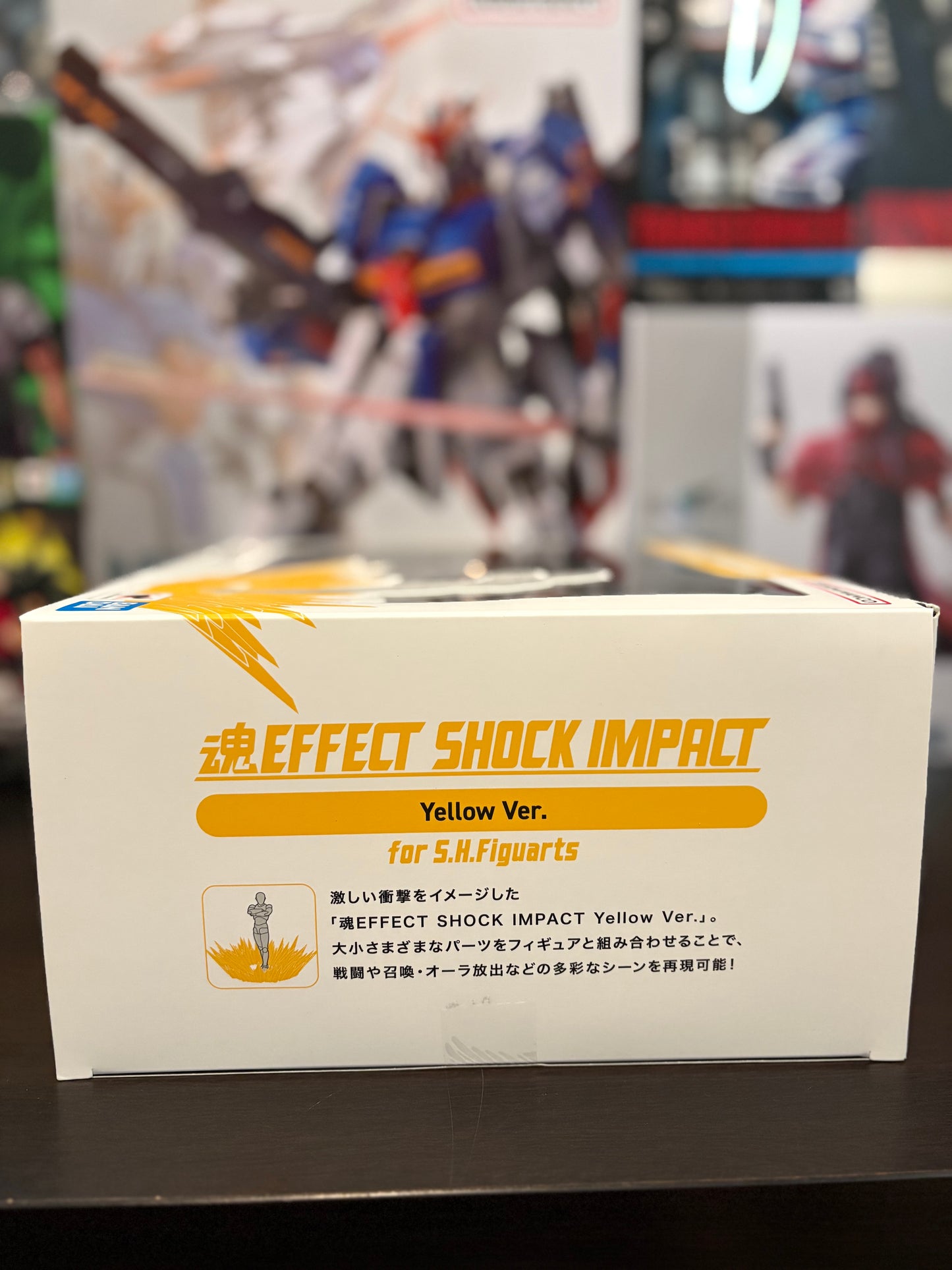 Shock Impact Effect Yellow Version For S.H. Figuarts Bandai Tamashii