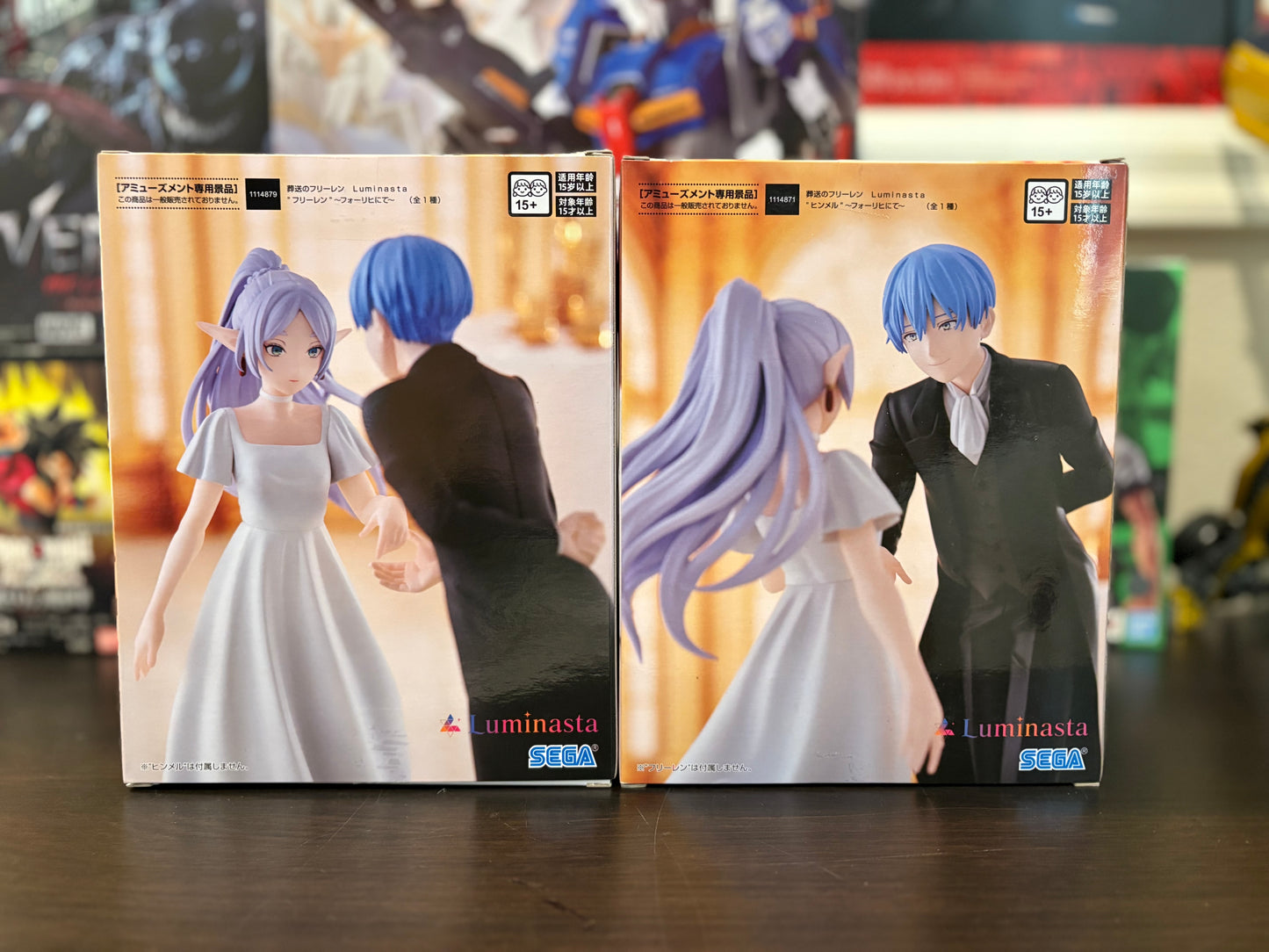 Frieren: Beyond Journey's End Luminesta Figure Frieren and Himmel Set by Sega