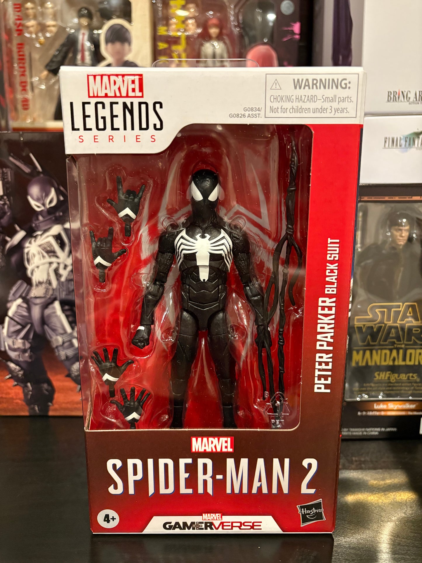 Marvel Legends Series Gamerverse Peter Parker Black Suit